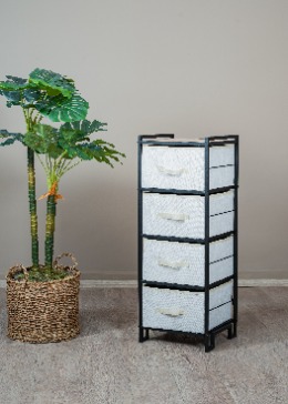 4 Çekmeceli Banyo Düzenleyici Dolap